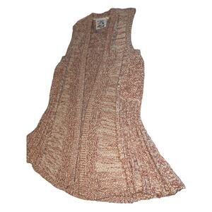 Woman’s Sleeveless Cardigan sz large